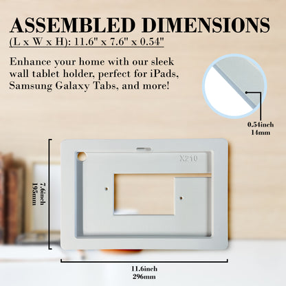 Samsung Galaxy Tab A9+ 11" 2023 SM-X210 Tablet Wall Mount