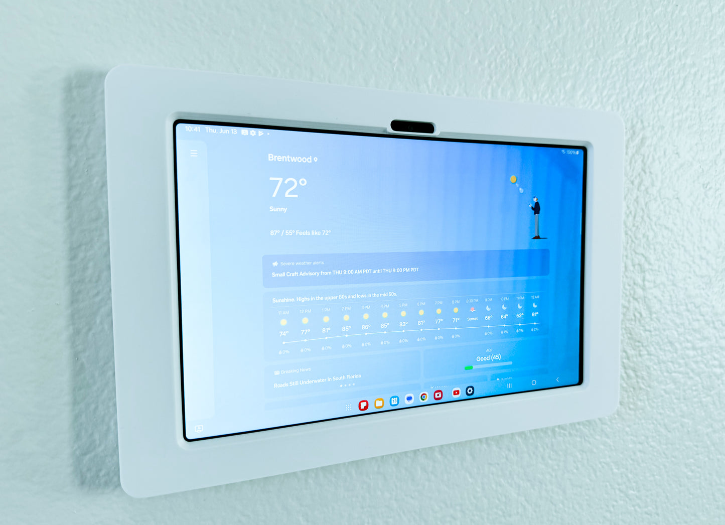 Samsung Galaxy Tab A9+ 11" 2023 SM-X210 Tablet Wall Mount