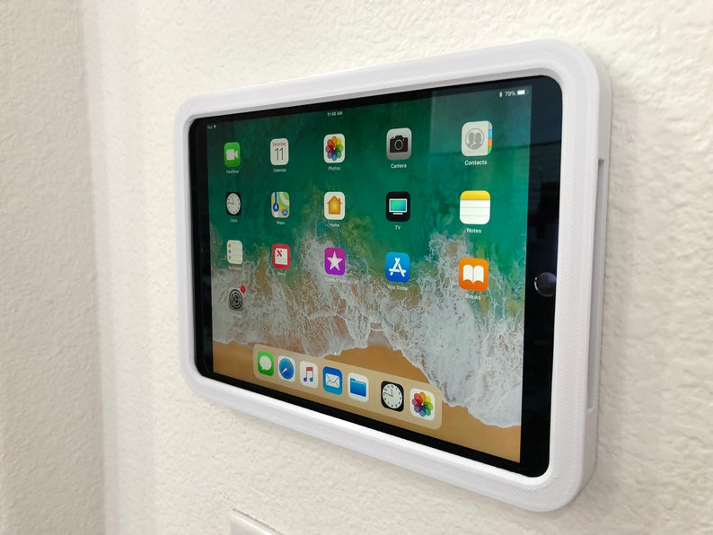 Tablet Wall Mount for iPad Pro 10.5 (2017) W/ Lighting Cable