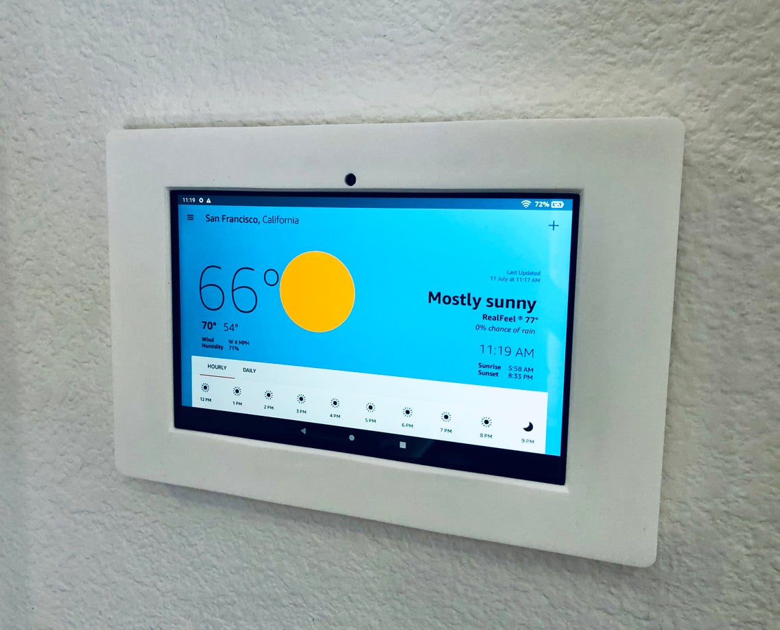 Amazon Fire 8 HD 2020 10th Generation Tablet Wall Mount - Motifs Etc.