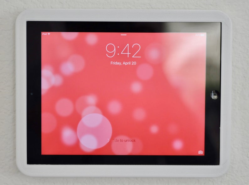 iPad 2, iPad 3 and iPad 4 Tablet Wall Mount - Motifs Etc.