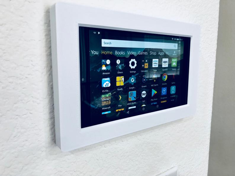 Amazon Fire HD 8 2016, 2017, 2018 Tablet Wall Mount - Motifs Etc.
