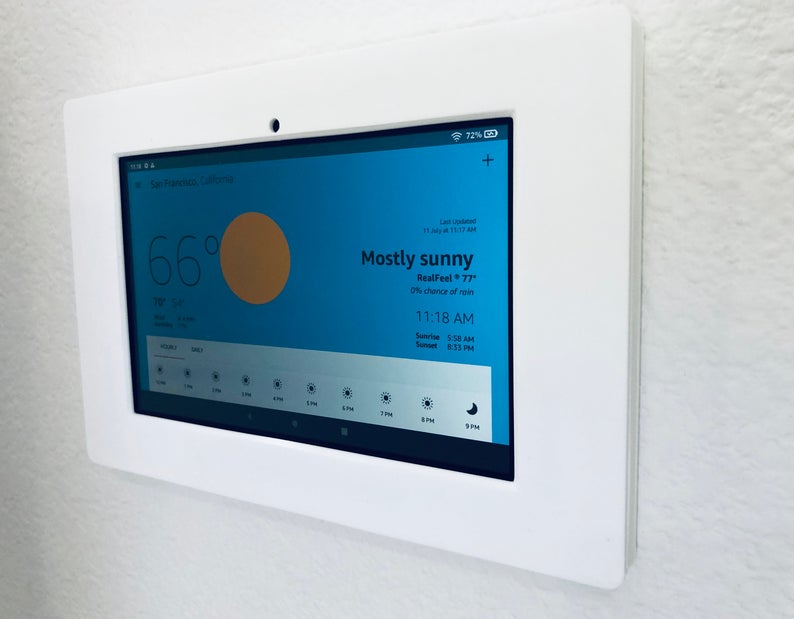 Amazon Fire 8 HD 2020 10th Generation Tablet Wall Mount - Motifs Etc.