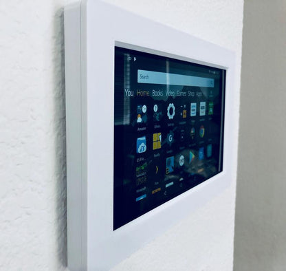 Amazon Fire 7 HD Two Piece 5th, 7th and 9th Generation (2015, 2017 and 2019) Tablet Wall Mount - Motifs Etc.