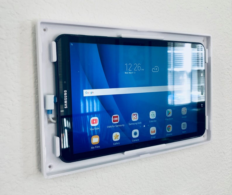 Samsung Galaxy Tab A 10.1, 10.5 SM-T510 SM-T580 SM-T590 Tablet Wall Mount - Motifs Etc.