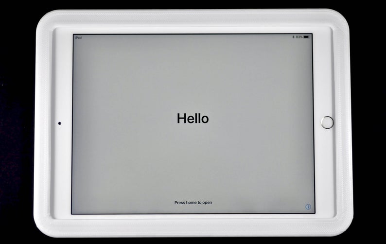 iPad 9.7 5th 6th Generation 2017 2018, iPad Air 1 and 2 Tablet Wall Mount - Motifs Etc.