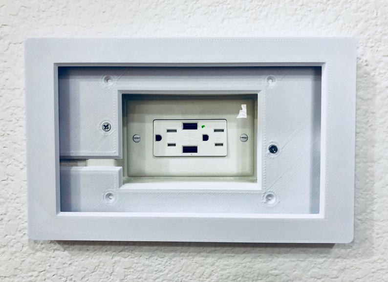 Amazon Fire HD 8 2016, 2017, 2018 Tablet Wall Mount - Motifs Etc.