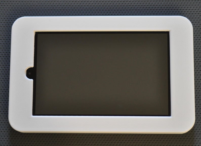 Amazon Fire 8 HD with Alexa Wall Mount For Smartthings and ActionTiles - Motifs Etc.