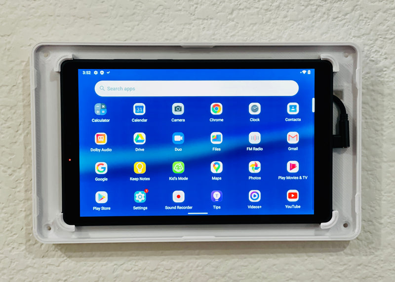 Lenovo Tab M8 HD Tablet Wall Mount - Motifs Etc.